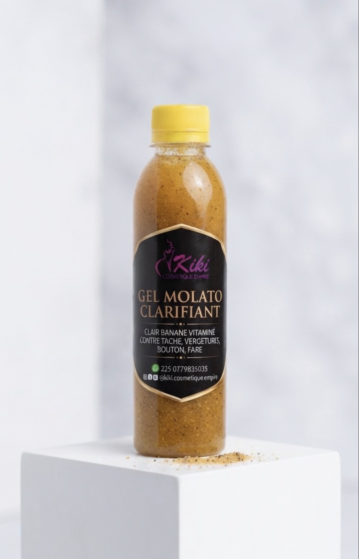 Gel gommant clarifiant